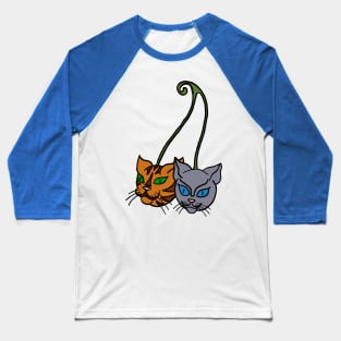 Cat Head Cherries Baseball T-Shirt